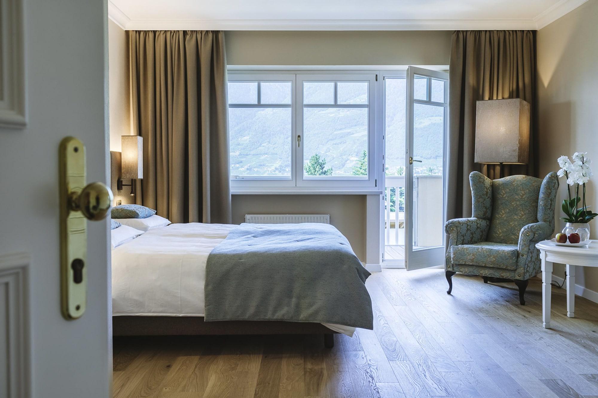 Hotel Pienzenau Am Schlosspark Merano Eksteriør billede